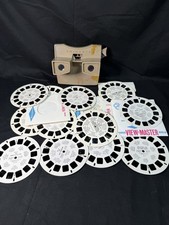 View-Master Viewer Lot 13 Reels Sawyer's Fairytale Children's includes Disney