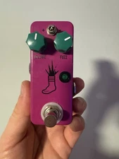 JHS Mini Foot Fuzz V2 Compact Fuzz Guitar Pedal with True Bypass