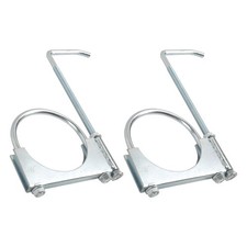 2 3.5 Universal Exhaust Clamp With Hanger Fit 3-12 Car Truck Exhaust Pipe 2 3.5 Universal Exhaust Clamp With Hanger Fit 3-12 Car Truck Exhaust Pipe