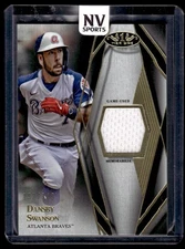 2022 Topps Tier One Relics Dansby Swanson 192/349 Atlanta Braves #T1R-DS