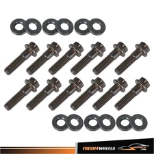 Chromoly Header Exhaust Manifold Bolts For GM LS Series LS1 LS2 LS3 LS6 134-1202