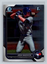 2022 Bowman Draft #BDC-45 Josh Kasevich Chrome