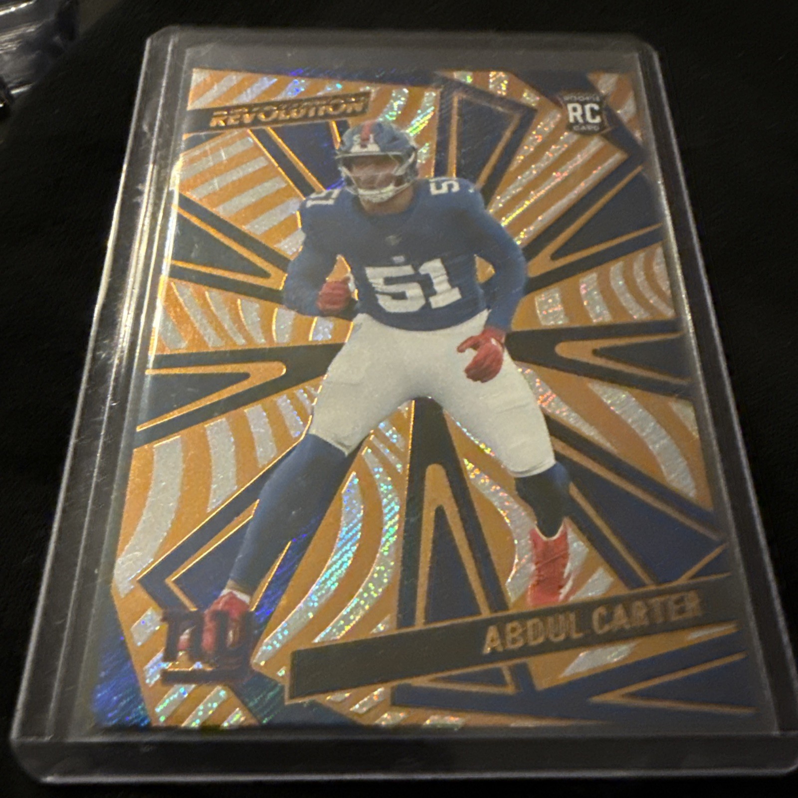 2025 Panini Revolution - Rookies Abdul Carter #201 Fireworks /49 (RC)