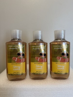 3 New MARRY COOKIE   BATH & BODY WORKS SHOWER GEL BODY WASH