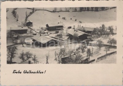 Foto, WK2, Frohe Weihnachten aus Hall 15.12.1943  (MJ-169)