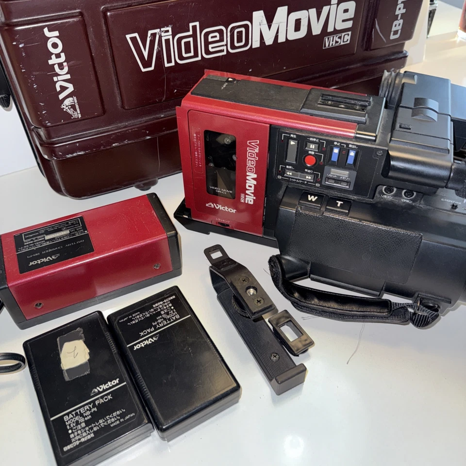 Rare [AS-IS in Box] Vintage Victor JVC Video GR-C1 Back to the Future From JAPAN - Image 2 of 4