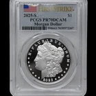 2025 S Morgan Silver Dollar PCGS PR70DCAM #55972367