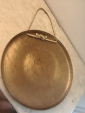 Gong traditionnel en bronze martelé de Wuhan - Instrument /