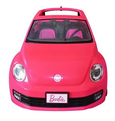 Mattel Barbie Doll Car Volkswagen Beetle Vehicle Hot Pink/Fuschia