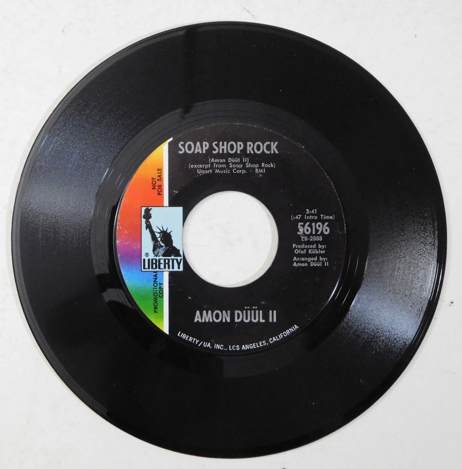 psych AMON DUUL II Archangel's Thunderbird Soap Shop Rock LIBERTY PROMO 45 HEAR - Image 4 of 4