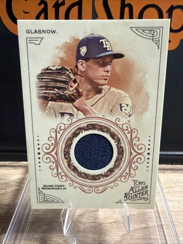 2019 Topps Allen & Ginter Baseball Relic #FSRA-TG Tyler Glasnow JERSEY game used