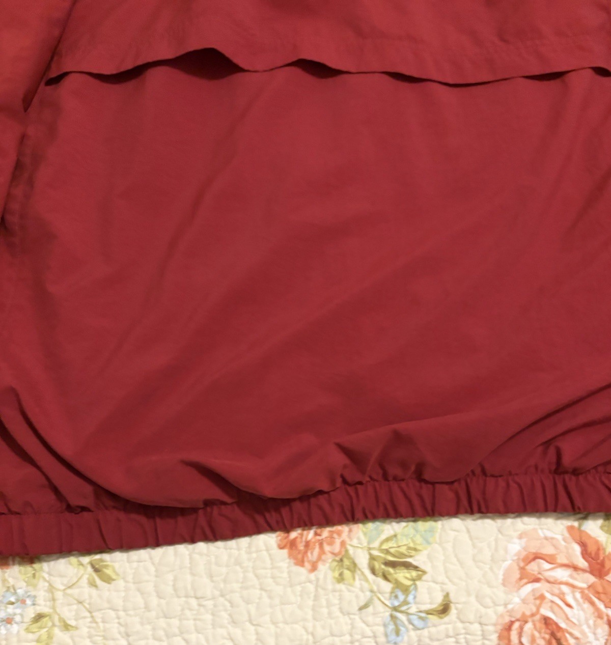 SACAI X NIKE Giacca Alabama Nike uomo taglia large rossa full zip foderata in rete