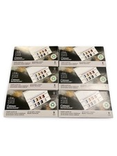 Lot Of 6 - Winsor  Newton Cotman Watercolour Metallic Pocket Set, 9pc