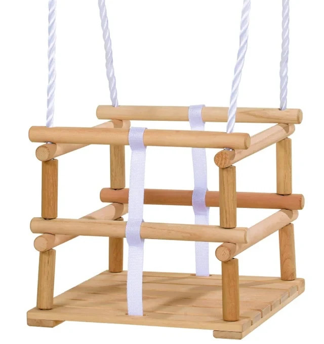 Columpio infantil Eichhorn con barra seguridad