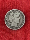 1902 Barber Half Dollar Silver Coin Philadelphia