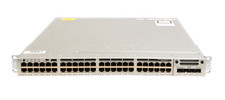 Cisco Catalyst 3850 C3850-48T-S 48-Port Gigabit Ethernet Switch w/ C3850-NM-4-1G