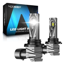 NOVSIGHT 9005 HB3 LED Headlight Bulbs Kit White Lamp 6500K 20000LM High/Low Beam