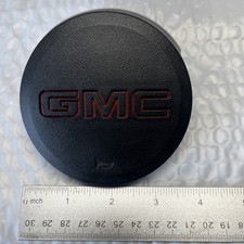GMC Typhoon Sierra 17984554 OEM Steering Wheel Center Rim Horn Cover OBS GM RED