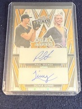 2024 Leaf Metal - Dual Autographs Paul Skenes, Olivia Dunne #DA-24 1/1