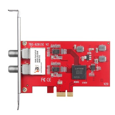 TBS6281se V2 DVB-T2/C2/T/C(J.83A/B/C)/ISDB-T/C/ATSC1.0 TV Dual Terrestrial...