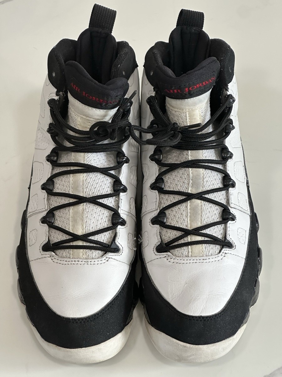 Nike Air Jordan IX 9 2002 Retro White Black True Red 302370-101