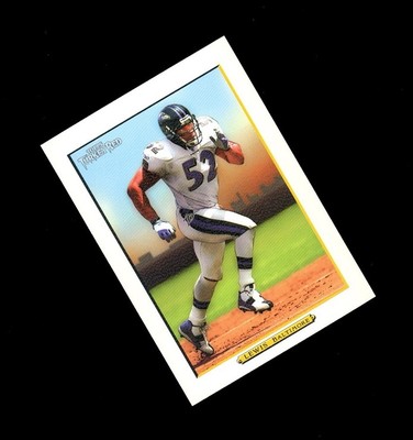 RARE 2006 Topps Turkey Red WHITE BORDER SP RAY LEWIS! Baltimore Ravens STAR