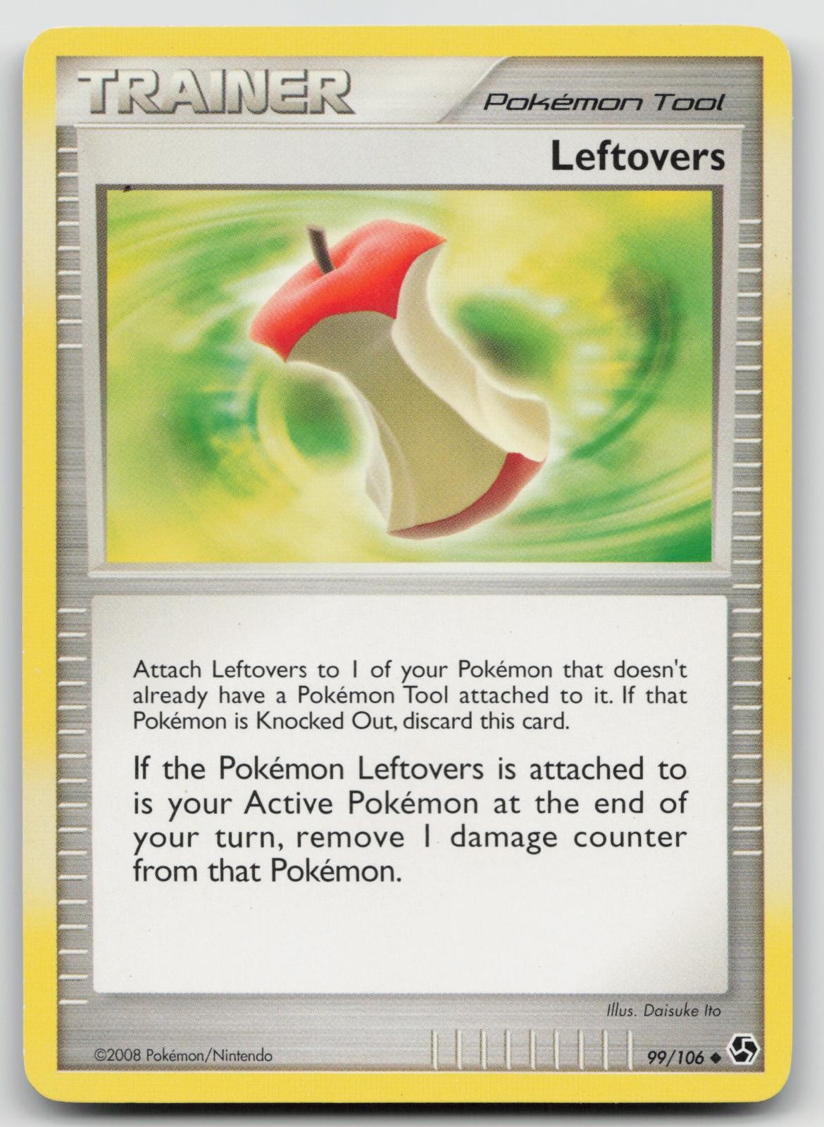 Leftovers 99/106 Uncommon Great Encounters Pokemon