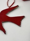 Gorham Sterling Silver Peace Dove Ornament 1995 Annual Edition Red Felt Back — photo 8