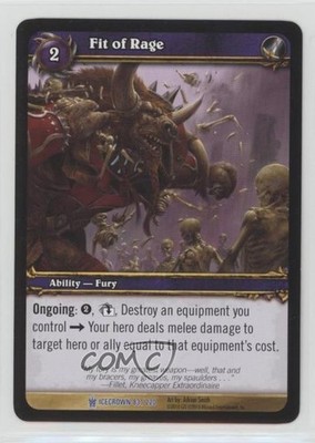 2010 World of Warcraft TCG: Icecrown Fit of Rage #83