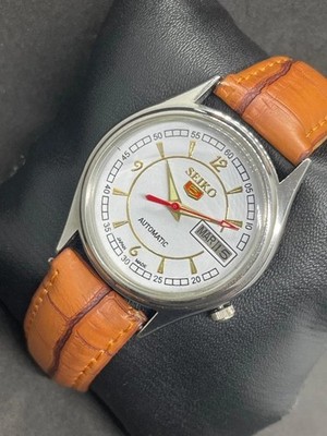 Seiko Automatic Dress Watch 35mm Leather Strap wrist 21cm/8.3in