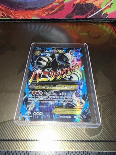 Pokémon TCG Mega Mewtwo EX Full Art Ultra Rare Holo Card 159/162 Breakthrough