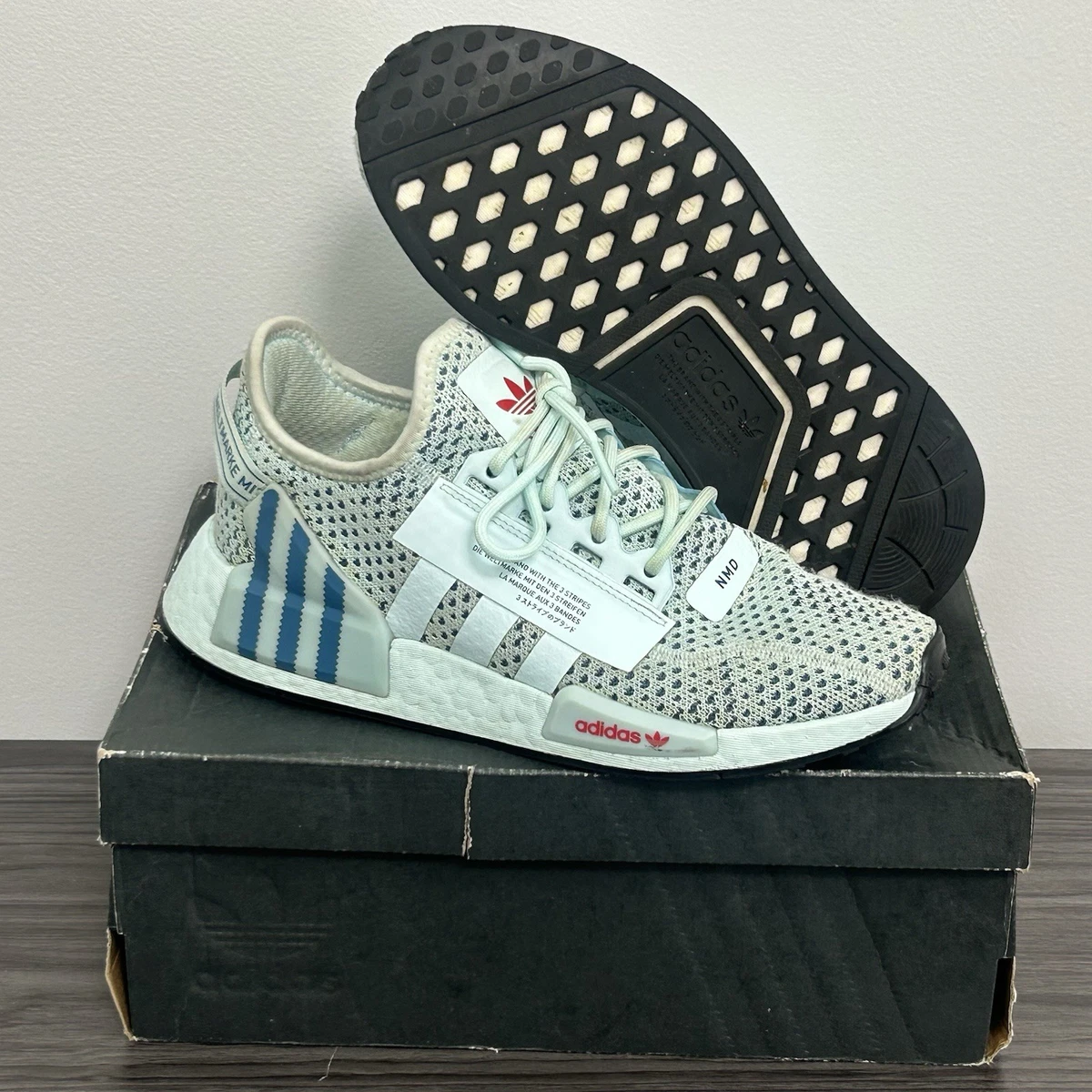 adidas gazelle silver green womens adidas NMD_R1 Prime Blue Mens Running Shoe Black GZ9256  Shoe Palace