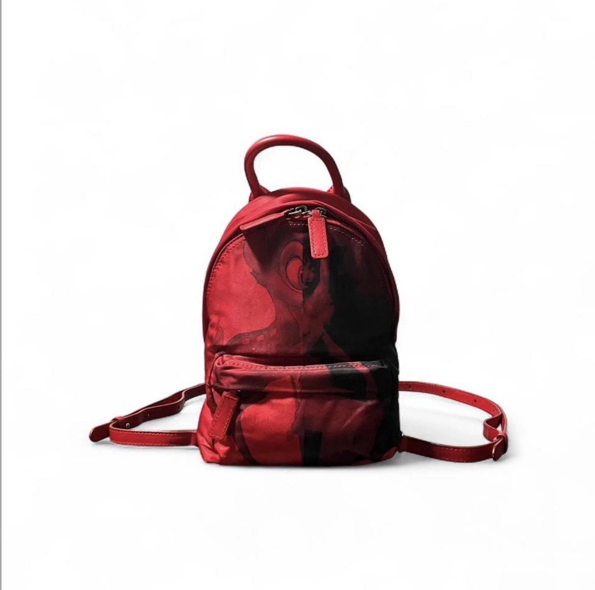 Givenchy — FW13 Givenchy Bambi Nylon Mini Backpack - Red Size: O/S Tisci Era Used
