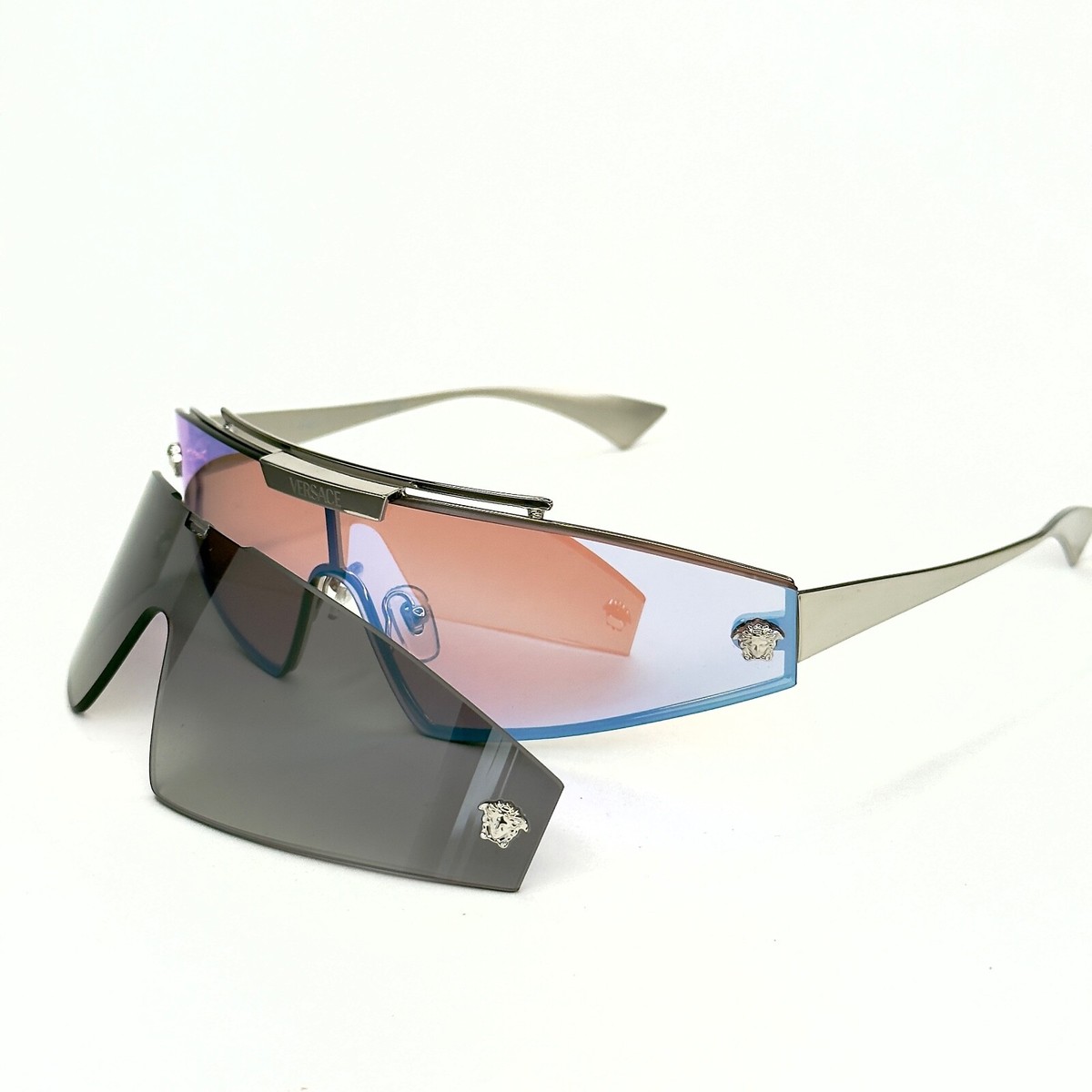 Biggie Sunglasses Visor Versace Purple Glasses VERSACE 2265