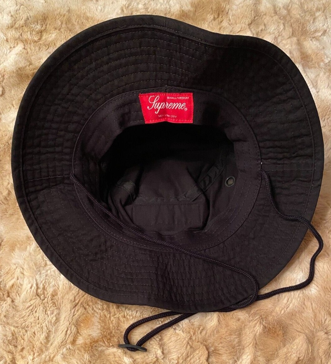Supreme Military Boonie BLACK FW21 - SIZE S/M - NEW Supreme Military Boonie BLACK FW21 - SIZE S/M - NEW