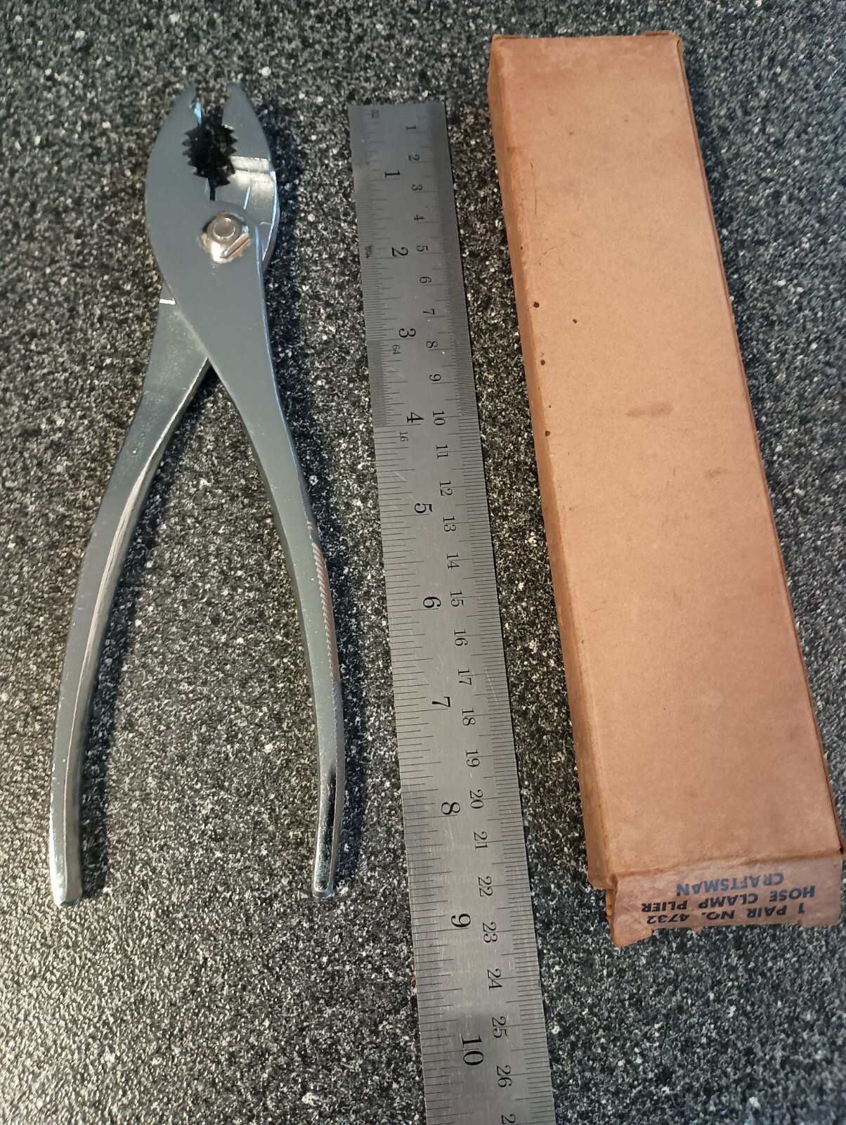Vintage Craftsman Hose Clamp Pliers No. 4732 in Original Box Excellent Condition eBay