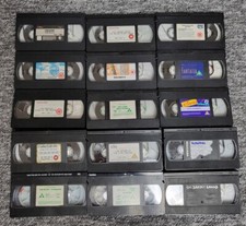 Vhs Joblot 15 Various Vintage Tapes