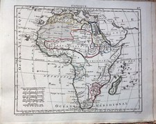L'AFRIQUE. Eustache Hérisson, Paris, 1806.