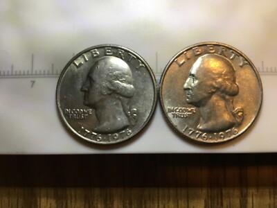 1776-1976 bicentennial quarter no mint mark difference in nose | eBay