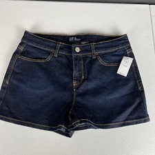 Gap Kids Girls Shorty Shorts 10 Plus NWT Denim Hemmed