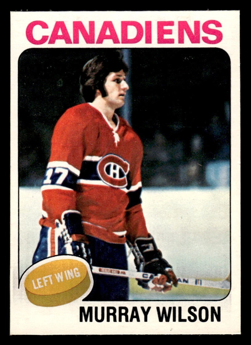 1975 OPC O-Pee-Chee Hockey #162 Murray Wilson NM/MT