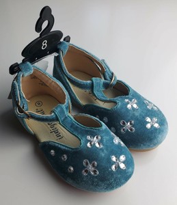 blue velvet mary janes