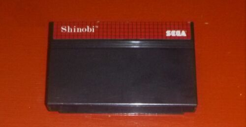 Shinobi (Sega Master System, 1988)-Cart Only - Picture 1 of 3