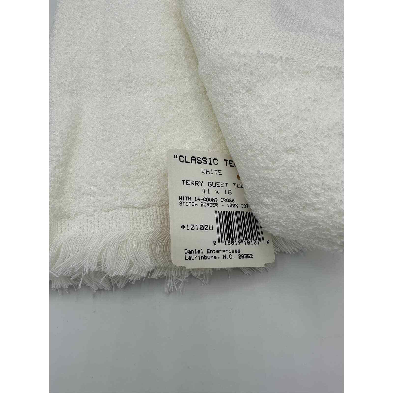 Crafters Pride Terry Guest Towel 11" x 18" 14Ct Set of 2