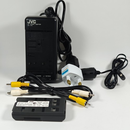 JVC GR-AX201 VHSC Tape Camcorder 50x Zoom Video Camera, Charger, Bag, Manual - Picture 10 of 13