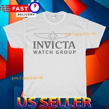 NUOVA CAMICIA INVICTA WATCH LOGO T-SHIRT MAGLIETTA DIVERTENTE AMERICANA UNISEX TAGLIA S-5XL