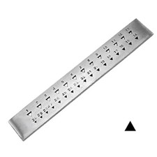 TRIANGLE DRAWPLATE 30 HOLES PULLING JEWELRY WIRE PULLING WIRE METAL TOOL