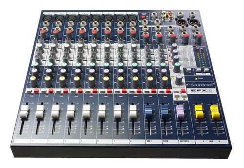 Soundcraft Notepad-12FX 12-Channel Analog Mixer w/ USB I/O+Phantom