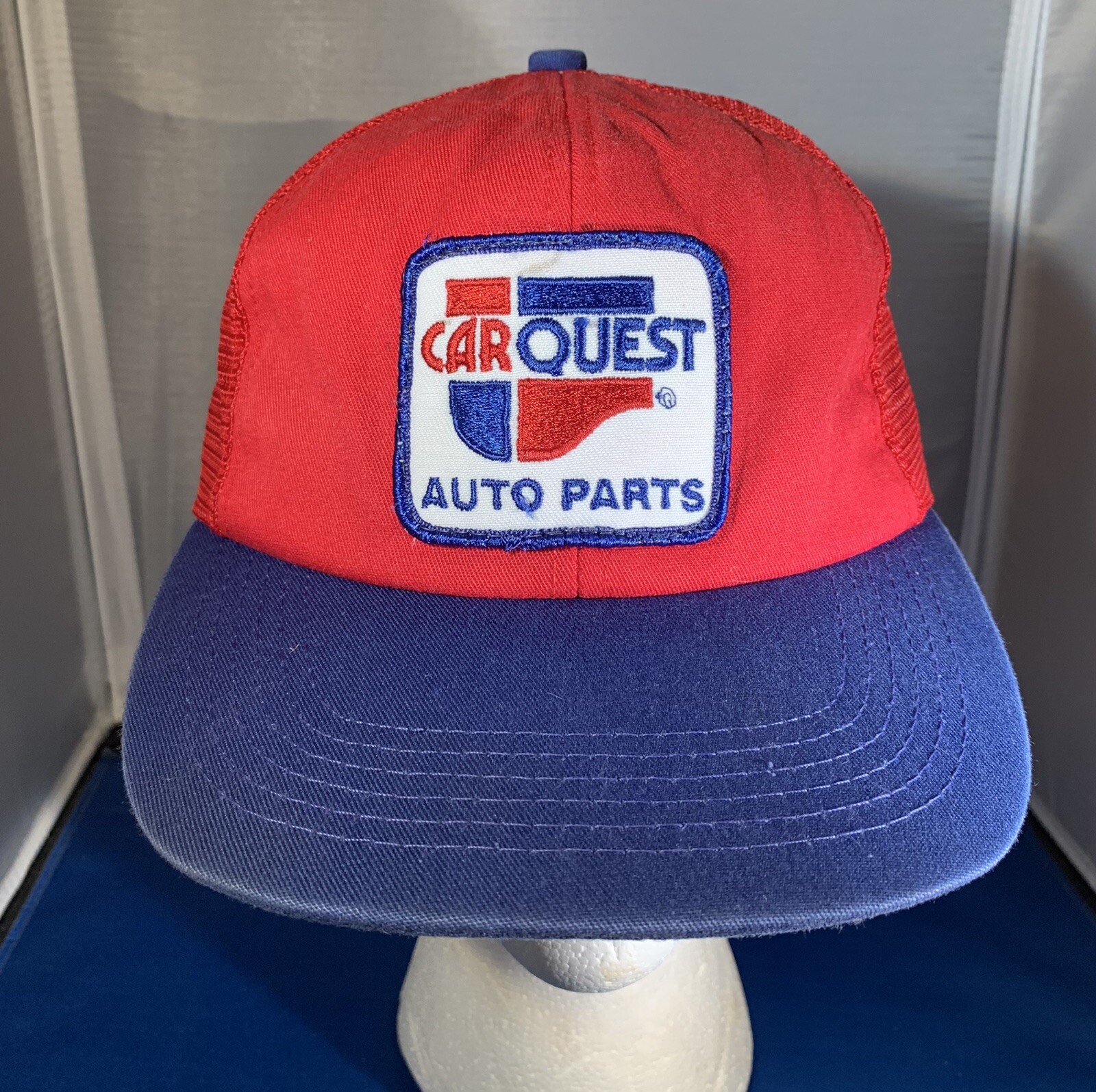 Vintage Car Quest Auto Parts 80s Cap Hat Made In USA … Gem