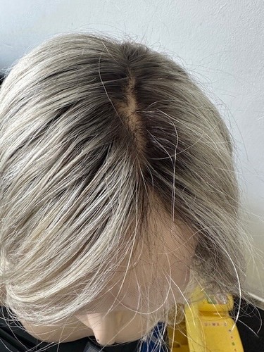 Blonde Full Lace Wig, 100% Human Hair Brand New ROOTED. 14” - Picture 21 of 23